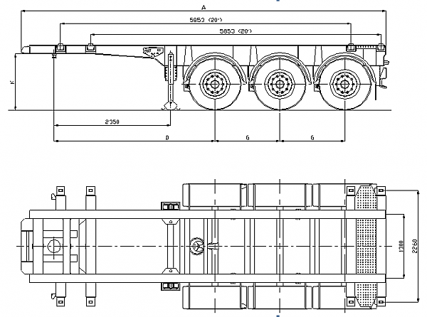 контейнеровоз wielton 20 ft контейнеровоз wielton 20 ft